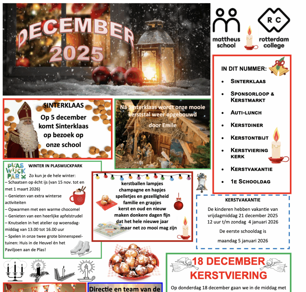Nieuwsbrief december 2025